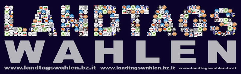 Landtagswahl 2013 -
                      Südtirol - Provinz Bozen / Elezioni provinciali -
                      Alto Adige - Provincia di Bolzano